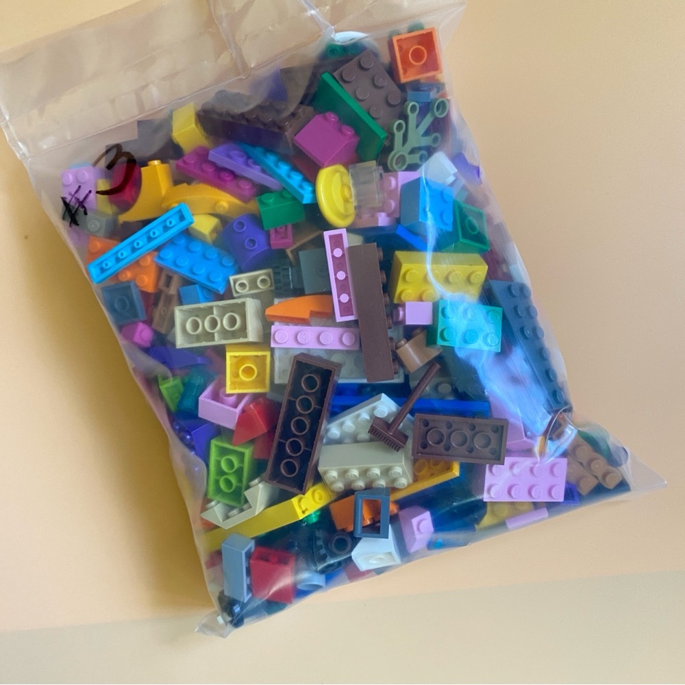 LEGOS Bulk Pieces Mixed Random Lot Over 1 lb. From Many Sets Mix Lot #3